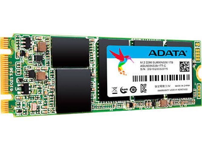 ADATA Disco SSD Interno ADATA ASU800NS38-1TT-C (1 TB - M.2 SATA - 560 MB/s)