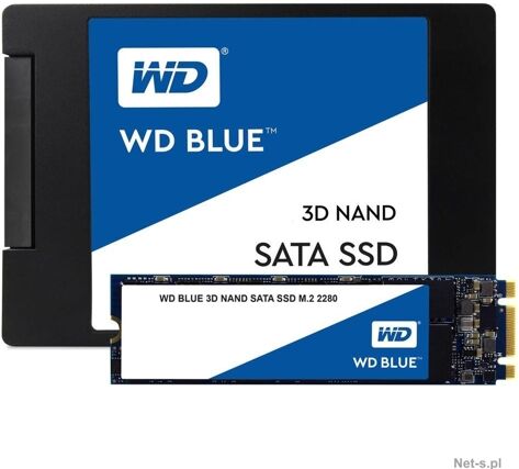 Western Digital Disco SSD Interno WESTERN DIGITAL 2.5' Blue 250 GB (250 GB - SATA - 550 MB/s)