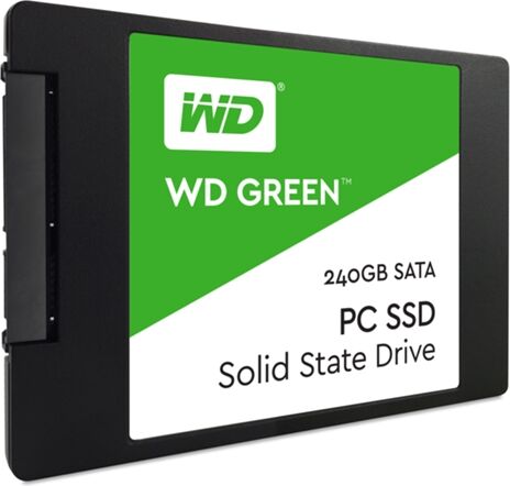 Western Digital Disco SSD Interno WESTERN DIGITAL Green (240 GB - SATA - 540 MB/s)