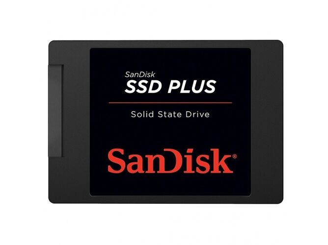 SanDisk Disco SSD Interno SANDISK Plus 120GB (120 GB - SATA - 530 MB/s)