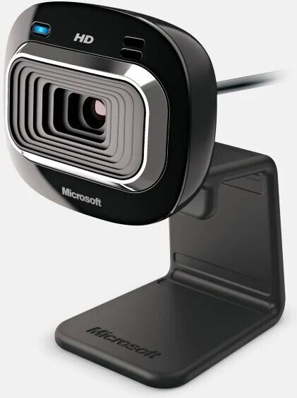 Microsoft LifeCam HD-3000 Webcam, HD, USB 2.0