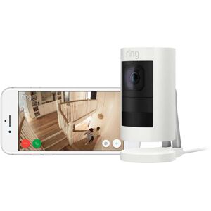 Ring Smart Home Kamera »Stick Up Cam Elite«, Aussenbereich-Innenbereich weiss Größe