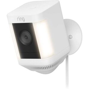Ring Überwachungskamera »Spotlight Cam Plus, Plug-in - White - EU«,... weiss Größe
