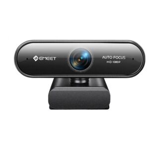 Divers eMeet Nova - HD Webcam with 2 Microphones - Schwarz