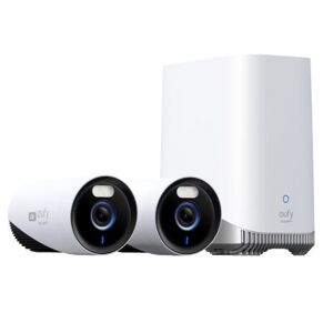 eufy E330 - Überwachungskamera Set 2+1 4K Outdoor NVR 1TB lokaler Speicher