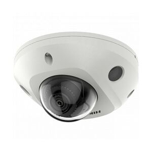 Hikvision DS-2CD2546G2-IS(2.8mm)(C) 4MP AcuSense EXIR Mini Dome Kamera mit Mikrofon Audio und Alarm