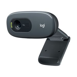 Logitech HD C270 Webcam 3 MP 1280 x 720 Pixel USB Schwarz