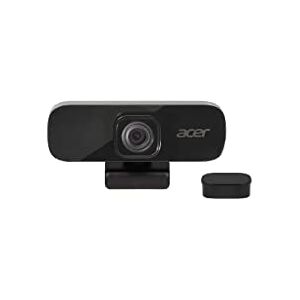 Acer QHD Konferenz Webcam (5 Megapixel, 30 FPS, 70° Weitwinkel, integriertes Noise Cancelling Mikro, kompatibel mit Win, Linux, Mac und Android) schwarz