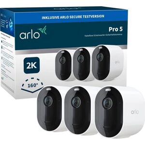 ARLO Pro 5 Spotlight 3er Set Überwachungskamera (Außenbereich, Innenbereich)