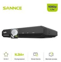 Sannce - 8-Kanal 1080P hd kabelgebundenes Heimsicherheitsüberwachungssystem, digitaler Videorecorder, dvr, eigenständige CCTV-Überwachung,