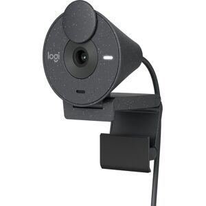 Logitech Brio 300 Full Hd Webcam, Sort