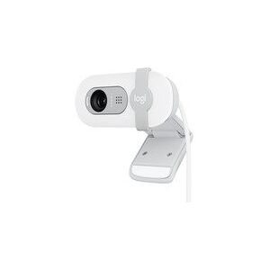 Logitech®   BRIO 100 - Webcam - Full HD - 1920 x 1080 - indbygget mikrofon - USB-C - Off-White