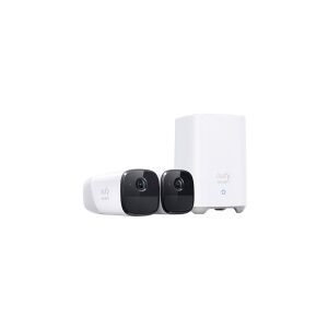 ANKER Eufy eufyCam 2 Pro Add-On Camera - Netværksovervågningskamera - udendørs, indendørs - vejrbestandig - farve (Dag/nat) - audio - trådløs - WiFi - ADD-
