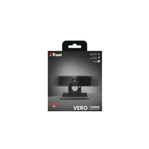 Trust Computer Products Trust GXT 1160 Vero Streaming Webcam - Live streaming-kamera - farve - 8 MP - 3840 x 2160 - 1080p - fast brændvidde - audio - USB