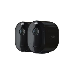 Arlo Pro 3 Wire-Free Security Camera System - Gateway + kamera(er) - trådløs (802.11b, 802.11g, 802.11n) - 2 kamera(er) - sort