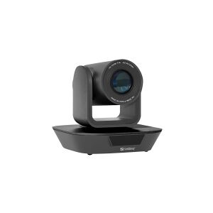 Sandberg ConfCam - Webcam - PTZ - farve - 2.1 MP - 1920 x 1080 - 1080p - motoriseret - USB 2.0 - MJPEG