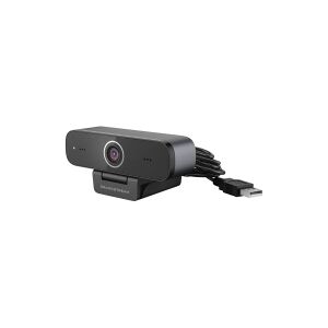 Grandstream Networks Grandstream GUV3100 - Webcam - farve - 2 MP - 1920 x 1080 - 720p, 1080p - lyd - USB 2.0 - MJPEG, H.264, H.265, YUV2 - DC 5 V