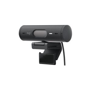 Logitech BRIO 505 - Webcam - farve - 4 MP - 1920 x 1080 - 720p, 1080p - audio - USB-C