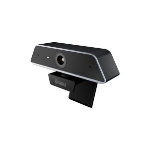 iiyama UC CAM80UM - Webcam - panonering / hældningsvinkel - farve - 13.000.000 pixel - audio - USB-C