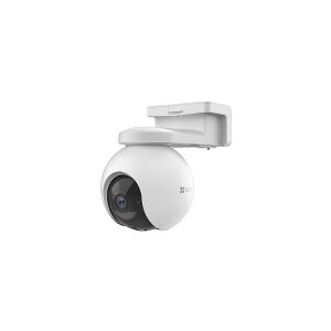 EZVIZ EB8 4G, IP-sikkerhedskamera, Indendørs & udendørs, Trådløs, Loft/væg, Hvid, Sfærisk