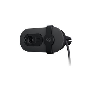 Logitech BRIO 105 - Webcam - farve - 2 MP - 1920 x 1080 - 720p, 1080p - audio - USB