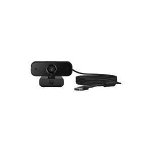 HP 435 - Webcam - panonering / hældningsvinkel - farve - 2 MP - 1920 x 1080 - audio - USB 2.0