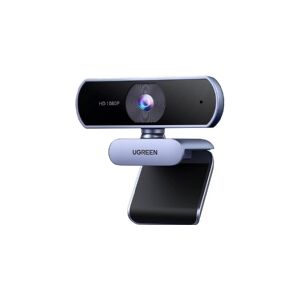 Ugreen 15728 USB webcam with microphone (silver)