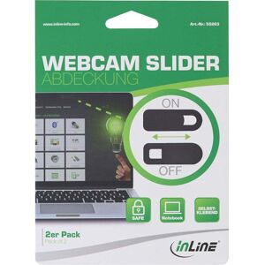 Webcam Cover - 2 Stk - Sort