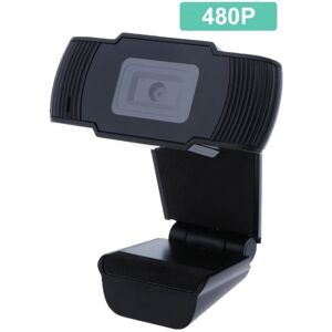 Webcam 480p - Auto Fokus - Black Edition