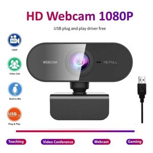 USB HD-webkamera Indbygget mikrofon Smart 30fps webcam-kamera