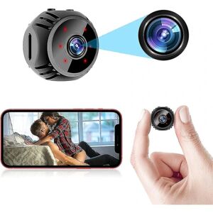 Sunrain Mini Mobiltelefon overvågningskamera 1080p trådløst overvågningskamera Spionkamera tråd