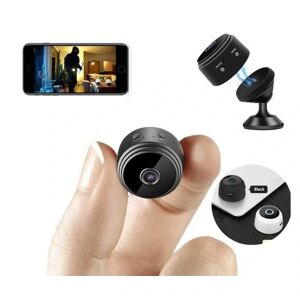 Cameramasters Mini Wifi Fjernstyret Bevægelsesaktiveret Kamera Spion Kamera Monitor Black