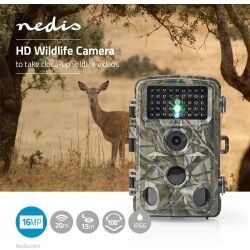 Nedis HD-vildtkamera   16 MP   5 MP CMOS, WCAM150GN TILBUD NU