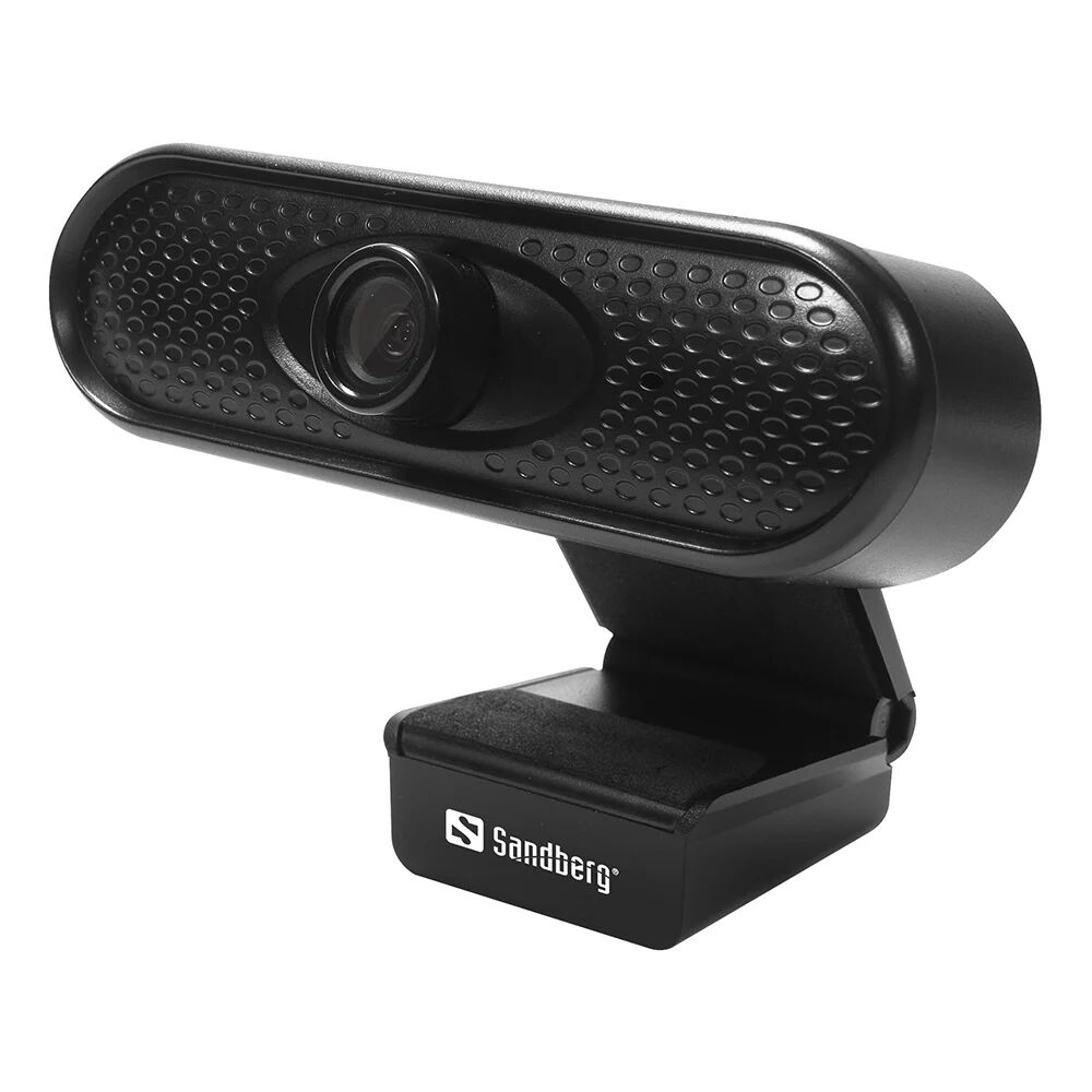 Sandberg USB Webcam 1080p@30fps m. Mikrofon - Sort