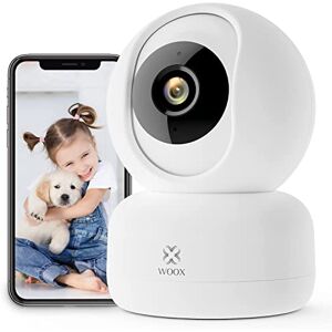 Woox Camara Vigilancia WiFi Interior, Camaras Vigilancia Domicilio de 360°  con Detección de Movimiento/Seguimiento/Audio Bidireccional, Cámara  Vigilancia Bebe con Visión Nocturna, Funciona con Alexa - Compare precios  con Kelkoo - (Febrero de 2024)