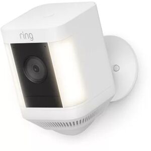 Caméra RING Wifi Spotlight Cam Plus blan - Publicité