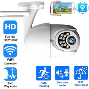 Dayplus 5mp Hd Funk Wlan Wifi Ip Réseau Camera Extérieur Caméra De Surveillance 360° - Publicité