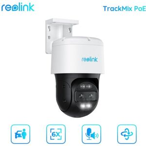 Reolink - 4K 8MP ptz Caméra Extérieur PoE,Double Objectif,Zoom Hybride 6X,Suivi Automatique,Vision Nocturne en Couleur,Détection de - Publicité