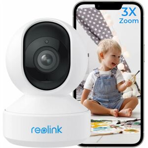 Reolink - 2K+ 5MP ptz Caméra Surveillance 2,4/5GHz WiFi Interieur, Zoom 3X, Audio Bidirectionnel pour Bébé et Animal, Détection de Mouvement & - Publicité