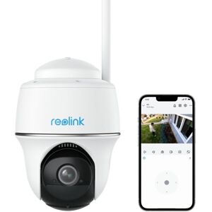 Reolink - Caméra Surveillance Batterie 2K 4MP Sans fil, WiFi 2,4 / 5GHz, 360° Pan Tilt, Zoom 16X, Vision Nocturne, Détection Personne/Véhicule, Audio - Publicité