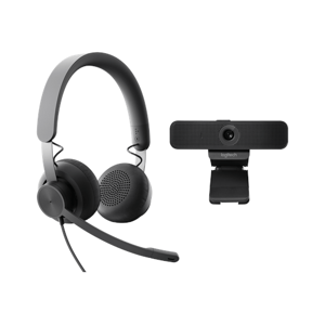 Logitech Zone Wired Headset + C925e Webcam Accessoires informatiques Noir(e) Original 991-000338