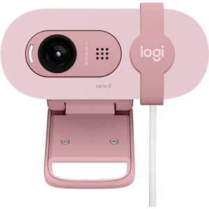 Logitech BRIO 100 - Webcam Accessoires informatiques Rose Original 960-001623