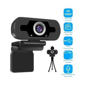 GENERIQUE Webcam HD 1080P - Caméra Web PC USB, 720P Capteur CMOS, avec Microphone Intégré pour l'appel vidéo - Publicité