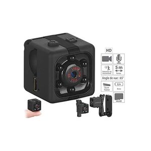 SOMIKON : Micro caméra et webcam HD avec vision nocturne DV-710.cube - Publicité