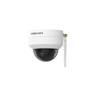 Foscam Caméra de Surveillance D4Z PTZ Extérieur Sans Fil Google Assistant Vision Nocturne Détection de Mouvement Blanc - Publicité