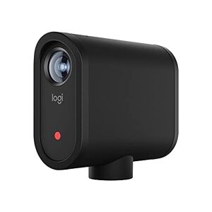 Logitech Start Caméra Live Streaming Sans Fil 1080p Full HD avec Micro Intégré, App de Contrôle Intelligente, Stream sur YouTube, Facebook, Twitch, Zoom via LTE ou Wi-Fi, en Noir - Publicité