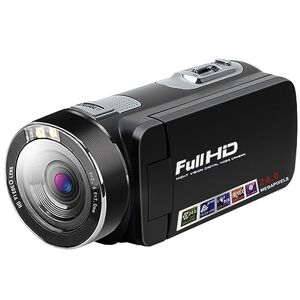 Full HD 1080P 16X Caméscope numérique HD Caméra DV vidéo (EU Black