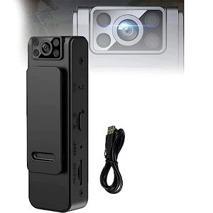 DAIJIA Caméra de réduction du Bruit HD 1080p, enregistreur vidéo Portable Portable, Clip arrière Pratique Indoor - Publicité