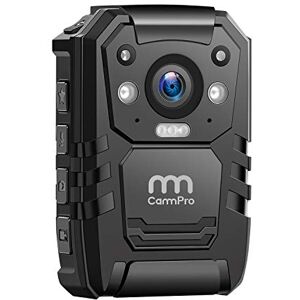 CammPro I826 Caméra de Corps HD 1296P avec mémoire intégrée 32 Go Vision Nocturne GPS pour enregistreur des Forces de l'ordre, gardes de sécurité, Usage Personnel - Publicité