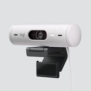 Logitech Brio 500 webcam 4 MP 1920 x 1080 pixels USB-C Blanc Bleu foncé